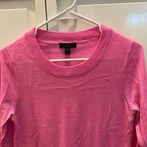 JCrew pink Tippi sweater